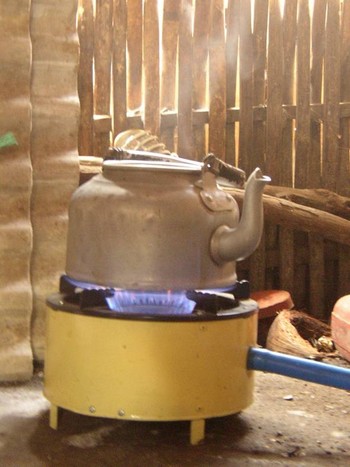 Small scale biogas units are one way of reducing carbon emissions, especially in rural settings / WWF-Indonesia The energy challenge